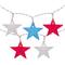 20ct. Patriotic Americana Star LED String Lights